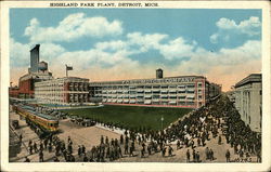 Highland Park Plant Postcard