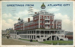 Seaside House Atlantic City, NJ Postcard Postcard Postcard