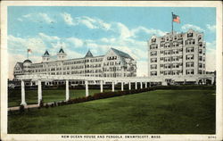 New Ocean House and Pergola Swampscott, MA Postcard Postcard Postcard