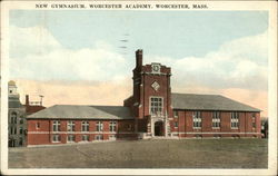 Worcester Academy - New Gymnasium Postcard