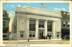 Malden Trust Company Postcard