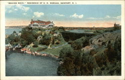 "Beacon Rock", Residence of E. D. Morgan Newport, RI Postcard Postcard Postcard