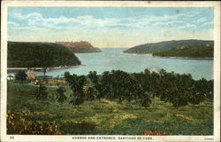 Harbor and Entrance Postcard