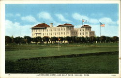 Almendares Hotel and Golf Club Havana, Cuba Postcard Postcard Postcard