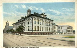 Camp Curtain Junior High School Harrisburg, PA Postcard Postcard Postcard