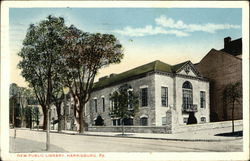 New Public Library Postcard