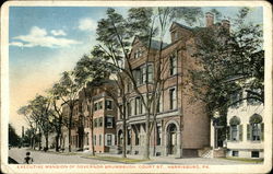 Executive Mansion of Governor Brumbaugh Court St. Harrisburg, PA Postcard Postcard Postcard