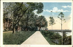 Front Street Park Harrisburg, PA Postcard Postcard Postcard