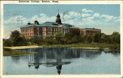 Simmons College Postcard