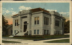 Carnegie Library Postcard