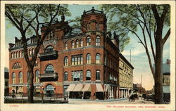 Odd Fellows Building New Bedford, MA Postcard Postcard Postcard