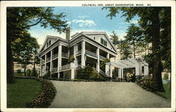 Colonial Inn Great Barrington, MA Postcard Postcard Postcard