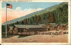 Willey House Camps Postcard