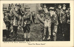 "Scout Fire Rescue Squad" Postcard