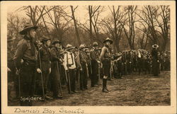 Danish Boy Scouts Postcard Postcard Postcard