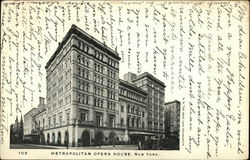 Metropolitan Opera House New York, NY Postcard Postcard Postcard