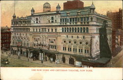 The New York and Criterian Theatre Postcard Postcard Postcard