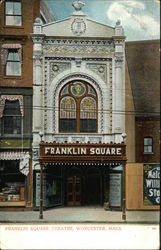 Frankllin Square Theatre Postcard