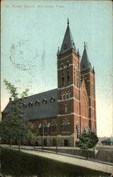 St. Annes Church Worcester, MA Postcard Postcard Postcard