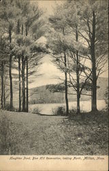 Houghton Pond, Blue Hill Reservation, Looking North Postcard