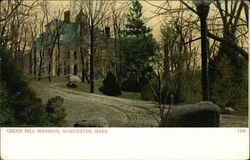 Green Hill Mansion Postcard