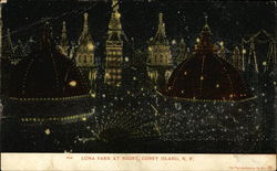 Luna Park, Coney Island New York, NY Postcard Postcard Postcard