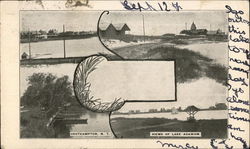 View of Lake Agawam Postcard