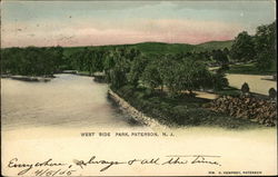 West Side Park Paterson, NJ Postcard Postcard Postcard