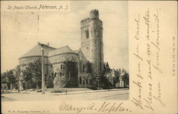 St. Paul's Church Paterson, NJ Postcard Postcard Postcard