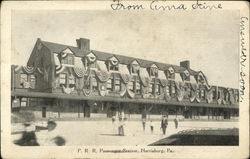 P. R. R. Passenger Station Postcard