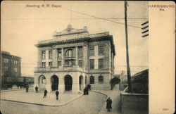 Reading R. R. Depot Postcard