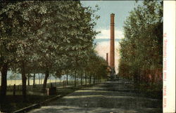 Water Works, Front Street Postcard