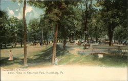 G 6183 View in Reservoir Park Harrisburg, PA Postcard Postcard Postcard