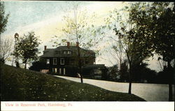 View in Reservoir Park Postcard