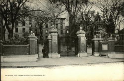 Van Wickle Gate, Brown University Postcard