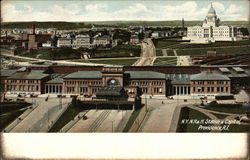 N.Y. N.H. & H. Station & Capitol Postcard