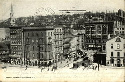 Market Square Providence, RI Postcard Postcard Postcard