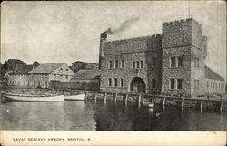 Naval Reserve Armory Postcard