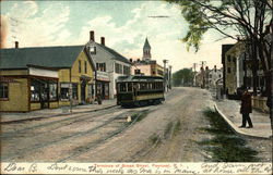 Terminus of Broad Street Pawtucket, RI Postcard Postcard Postcard