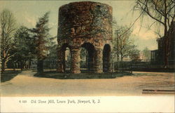 Old Stone Mill, Touro Park Postcard