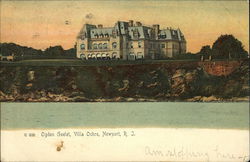 Ogden Goelet, Villa Ochre Newport, RI Postcard Postcard Postcard