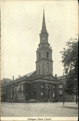 Arlington Street Church Boston, MA Postcard Postcard Postcard