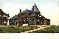 Public Library Postcard