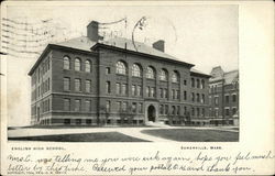 English High School Postcard