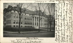 North Chestnut Street School Postcard