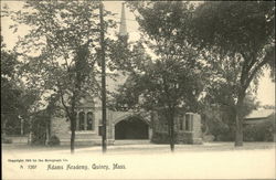 Adams Academy Quincy, MA Postcard Postcard Postcard