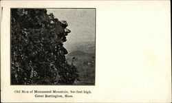 Old Man of Monument Mountain, 800 feet high Postcard