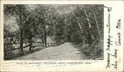 Road Up Monument Mountain Postcard