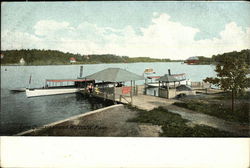 Lake Quinsigamond Worcester, MA Postcard Postcard Postcard