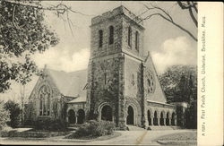 First Parish Church, Unitarian Brookline, MA Postcard Postcard Postcard